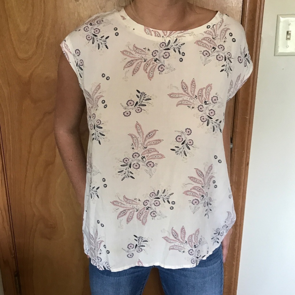 Abercrombie and Fitch floral blouse